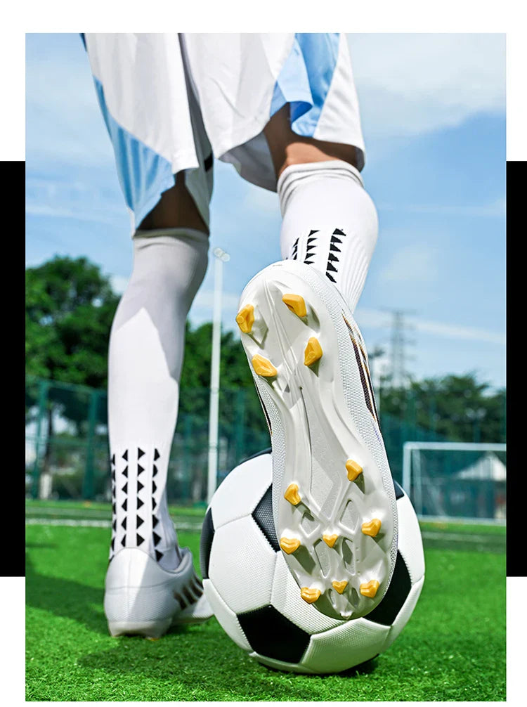 Soccer Cleats for Mens Professional Football Boots Turf Soccer Shoes Indoor/Outdoor Low-top Sneakers Zapatos De Fútbol