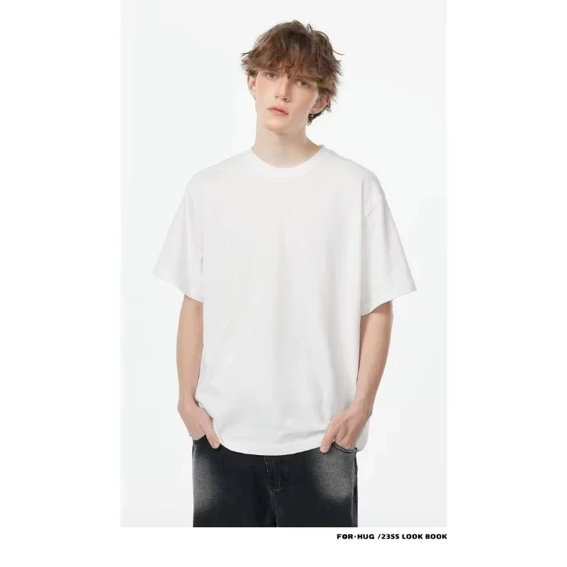 2026 Men's and Women's T-shirts, Summer Y2K Style, Honda Racing High-End Pure Cotton Short-Sleeve Shirts