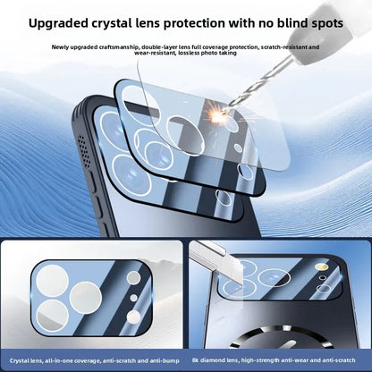 Magnetic Frosted iPhone 17 Pro Max 17pro Case with Heat Dissipation Full Protection for iPhone 17  Air Camera
