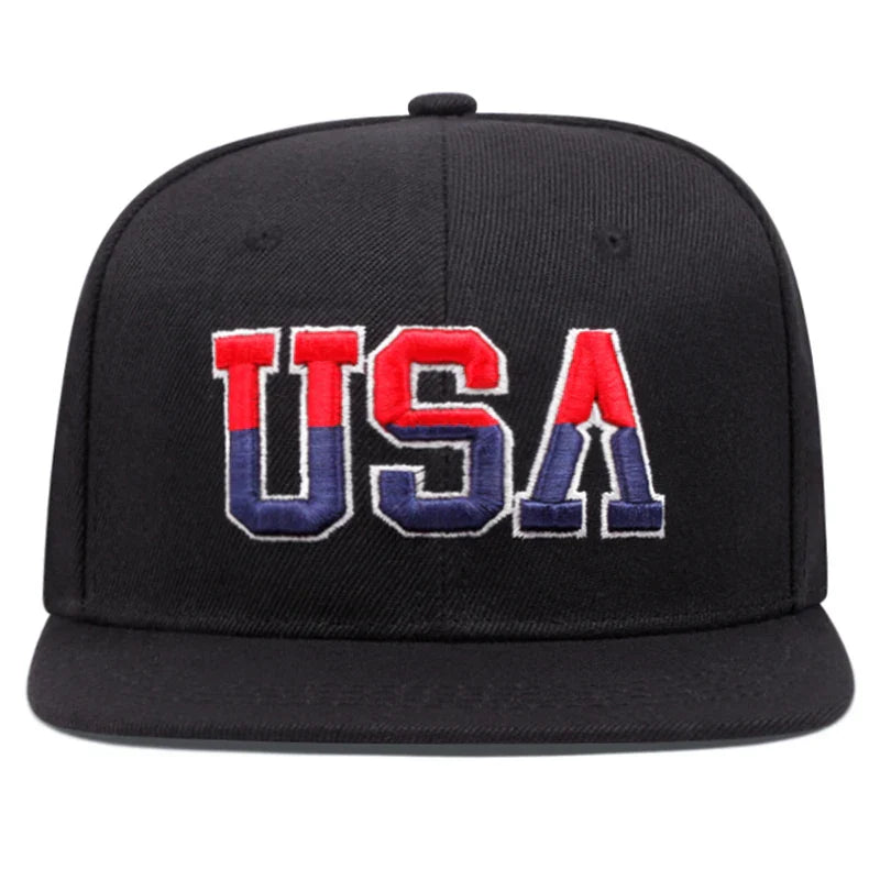 2024 New Fashion Fastball Cap Classic USA Embroidered American Flag Baseball Caps For Men Women Snapback Hat Unisex Hip Hop Hats