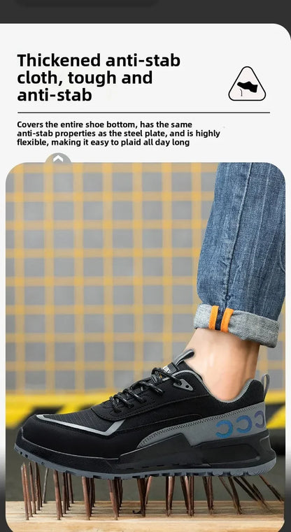 Labor Protection Shoes Men's Anti Smashing Anti Piercing Work Shoes Insulated 10KV Wear-resistant Electrical Shoes Safety Shoes