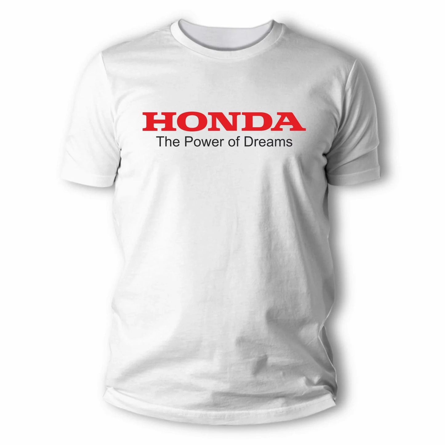 2026 Men's and Women's T-shirts, Summer Y2K Style, Honda Racing High-End Pure Cotton Short-Sleeve Shirts