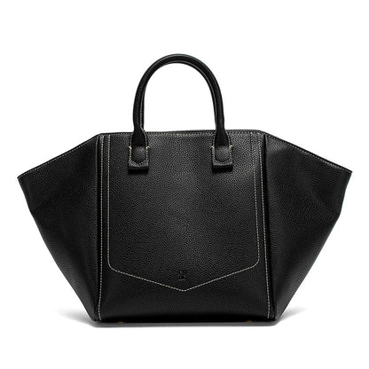 Tote Bag 2024 New Simple Hourglass Bag with Removable Shoulder Strap Business Wallet