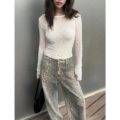 Women Baggy High Waist Y2k Streetwear Hip Hop Wide Leg Pants