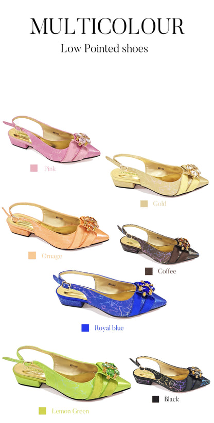 Italian Fashion Sandals and Bag Matching Set 2025 Women Party Perfect Matching for Lemon Green Color Wedding Shoes