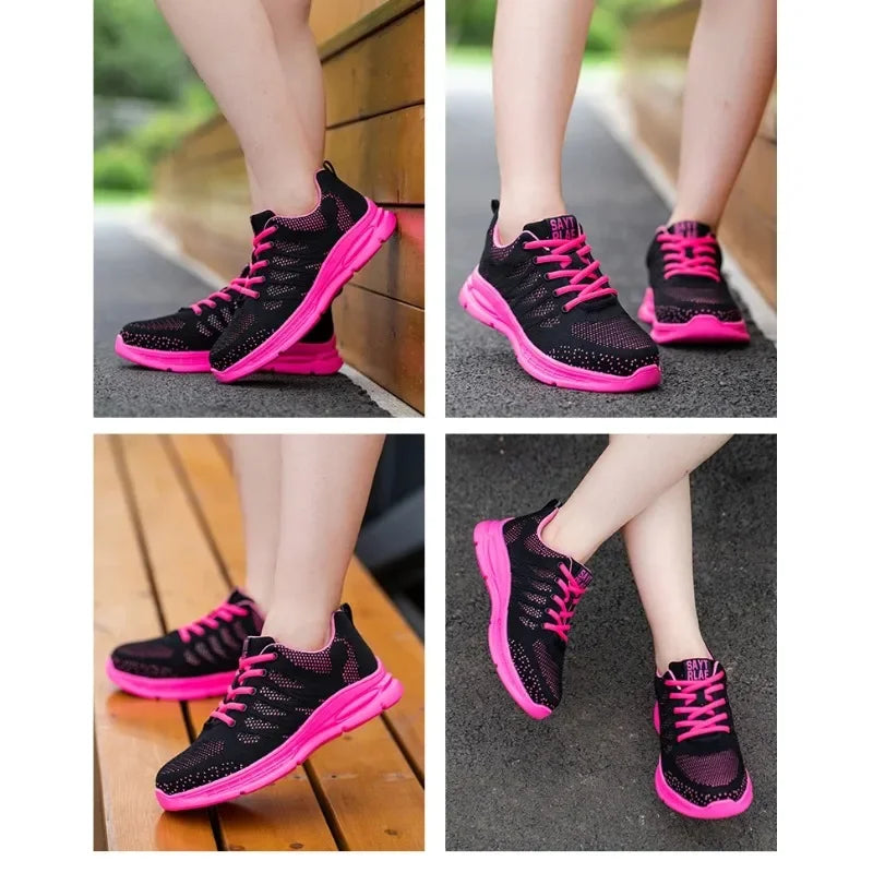 New Pink Work Shoes Women Work Sneakers Steel Toe Shoes Anti-smash Anti-puncture Safety Shoes Man Women Protective Shoes