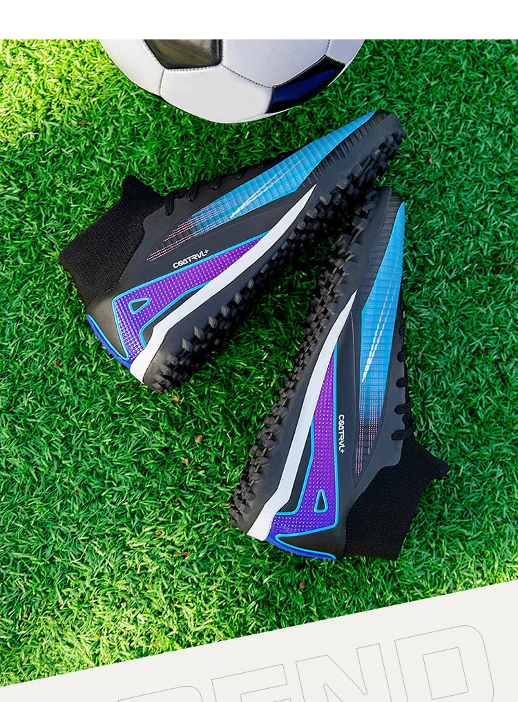 New Men Football Boots Professional Ultralight Match Grass Futsal Soccer Shoes Cleats Women Unisex High-quality TF/FG Sneakers