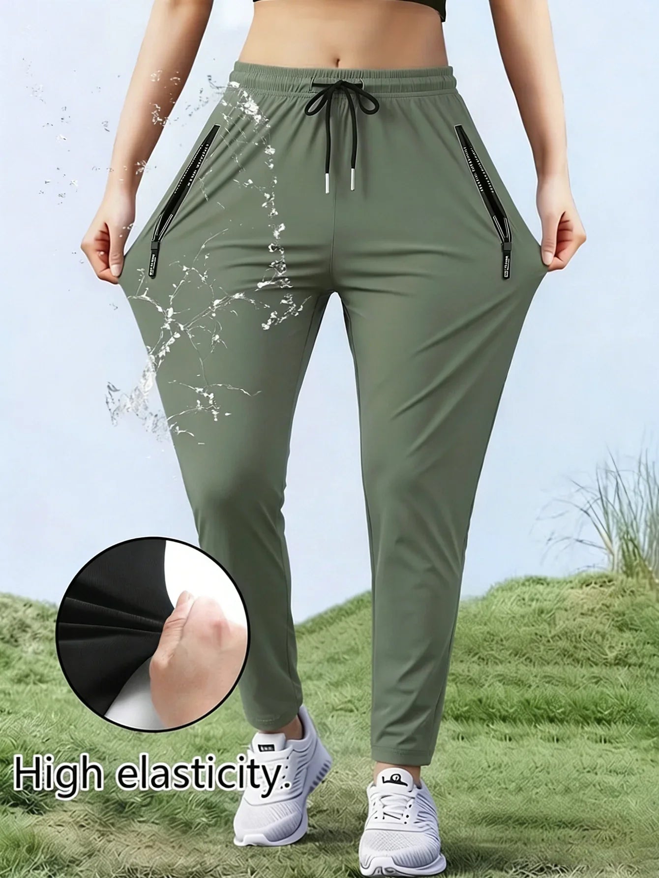 Men Gift Man Tracksuit Trousers Summer Ice Silk Quick-Drying Running Sports Fishing Sweatpants Football Jogger Pants Casual Gym