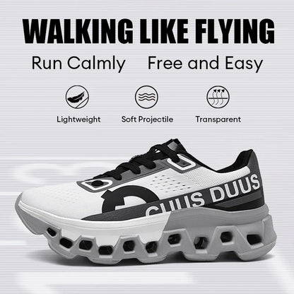 Tênis Masculino com Amortecimento para Corrida Tênis Esportivo Leve Casual Masculino Antiderrapante Tênis Esportivo para Viagens ao Ar Livre Caminhada