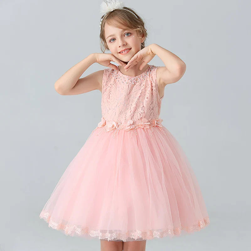 Children's Princess Dress Performance Primary and Secondary Kindergarten Girls' Tank Top Dance