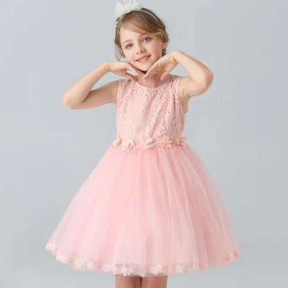 Children's Princess Dress Performance Primary and Secondary Kindergarten Girls' Tank Top Dance