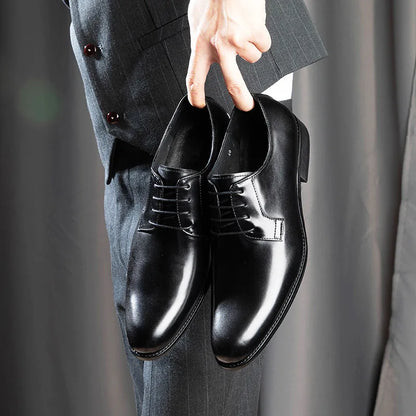 Men Classic Patent Leather Shoes Casual Business Shoes Lace Up Formal Office Work Shoes Men Party Wedding Oxford Shoes
