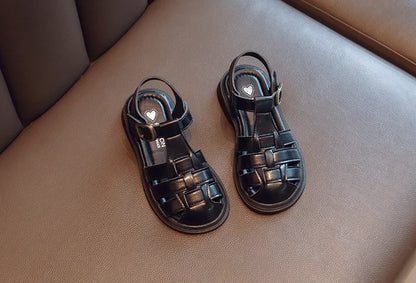 2025  New Summer Princess Sandals For Women's Kids Soft Sole Roma Single Shoes Children's Fashionable Outdoor Footwear