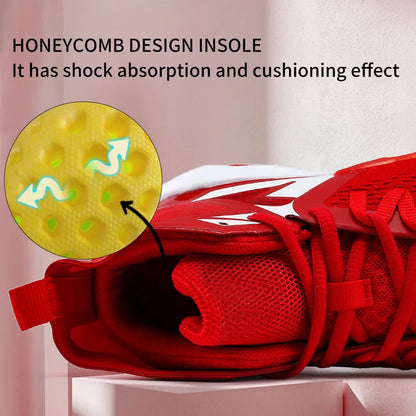 Kids Basketball Shoes Sneakers Durable  Non-Slip Running Shoes Secure for Little Kids Big Kids and
