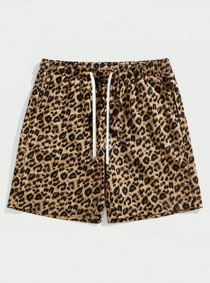 2025 Women Summer Classic Leopard dot Beach Shorts New Fashion plus size  Men Women daily  Shorts csaual Trunks  Shorts