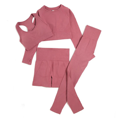 Seamless Yoga Set Gym Clothes Sportswear Yoga Suits For Women