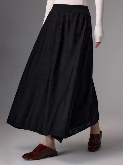 High Quality Women's 100% Worsted Wool Skirts Spring Autumn Female Knitwear Thin Lady Bottoms Cozy Clothing Summer Long Dresses