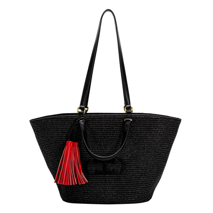 Women's Tote Bag 2024 New Vacation Beach Bag Beach Bag Handheld Shopping Bag