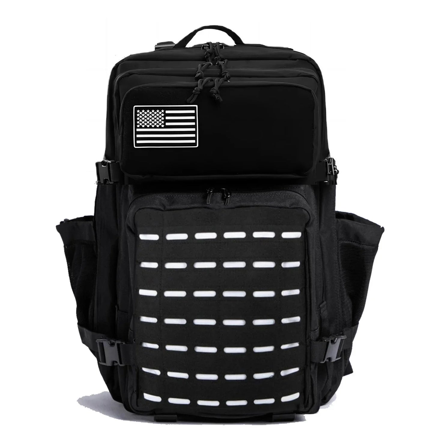 25L/50L Tactical Backpack Bag Hunting MOLLE Backpack GYM For Men EDC Outdoor Hiking Rucksack Witch 2 Bottle Holders
