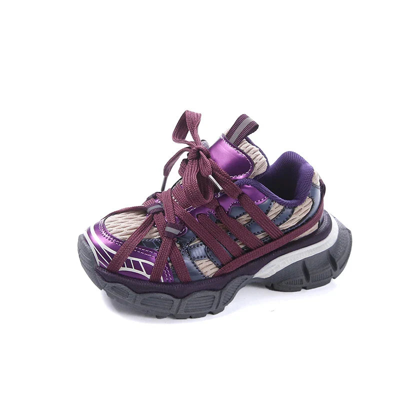Girl's Sneakers Breathable Versatile Basketball Sneakers for Children Fashion Spring Autumn Kids Causal Boys School Sports Shoes