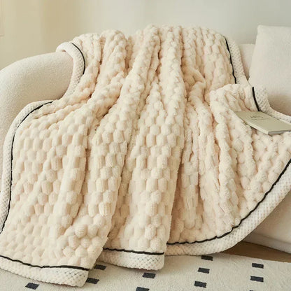 Turtle Velvet Autumn Winter Warm Sleeping Blanket Soft Comfortable Flannel Fleece Blankets for Bed Cozy Fluffy Warmth Blanket