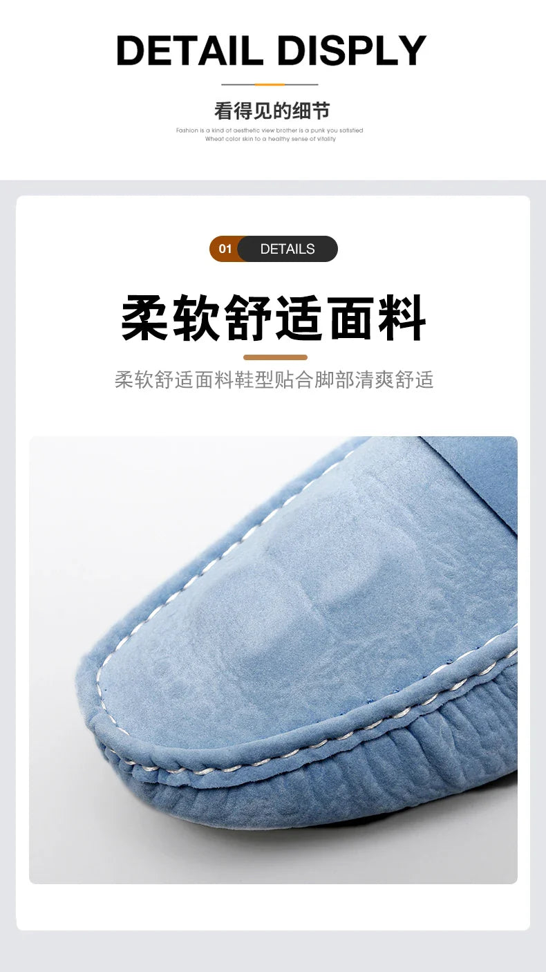 2025 Novos Sapatos Gorro Feitos à Mão Masculinos de Luxo Leve Estampa Crocodilo Tendência Mais Fácil de Combinar Slip-On Loafers Preguiçosos Sapatos da Moda para Dirigir Masculinos e Femininos