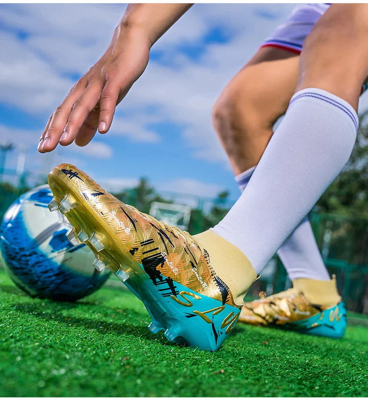 Professional Football Boots Men Soccer Shoes Society Football Cleats FG Lightweight Training Soccer Sneakers Outdoor Sports Shoe