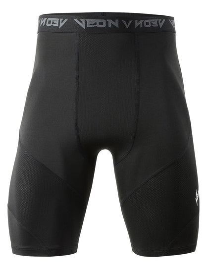 2PCS Running Tights Cool Dry Athletic Workout Cycling Shorts Leggings Sports Baselayer Running Athletic Workout Active Pants