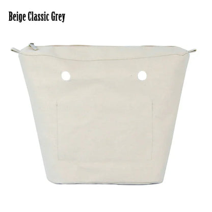New Waterproof Inner Bag Organizer Insert Zipper Pocket for Classic Mini Obag Canvas Material for O Bag