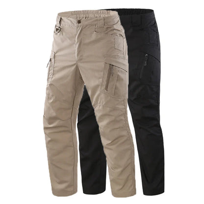 Summer Military Tactical Cargo Pants Casual Trousers Men Wear-resisting Multi-Pockets 1/2Pcs Outdoor Hiking Work Trousers Men