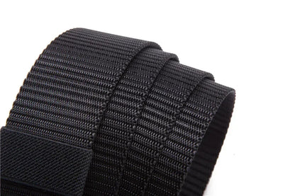 2PCS Automatic Buckle Nylon Belt Outdoor Hunting Multifunctional Tactical Canvas Belt High Quality Men Belt