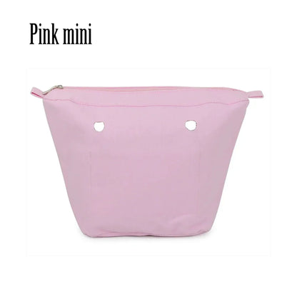 New Waterproof Inner Bag Organizer Insert Zipper Pocket for Classic Mini Obag Canvas Material for O Bag