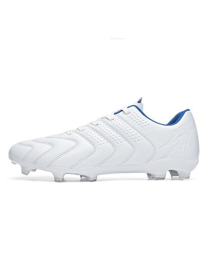 AG FG Athletic Soccer cleats PU Fabric Comfort Upper TPU Anti-slip Long Studs Sole Reliable Quality Adult Kids Training Shoes