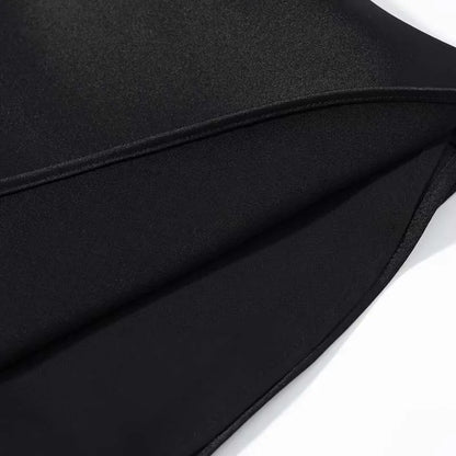 Black Satin Lace V-Neck Camisole Top for Women Cropped Y2k Harajuku Fashion Elegant Sleeveless Shirt Blouse Female
