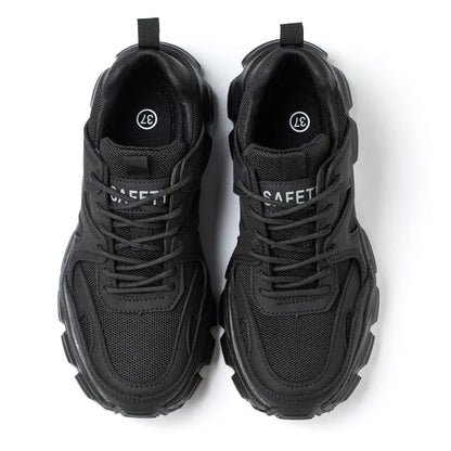 Protective Shoes For Women Men Work Sneakers Fashion Safety Shoes Anti-smash Anti-puncture Indestructible Shoes Work Boot