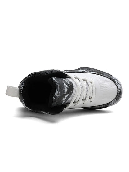 2025 New Boys Brand Basketball Shoes for Kids Sneakers Thick Sole Non-slip Children Sports Shoes Child Boy Basket Trainer Shoes