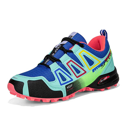 Women's Hiking Shoes Waterproof Outdoor Sports Shoes Women's Walking Travel Sports Shoes Bicycle Sports Shoes Running Shoes