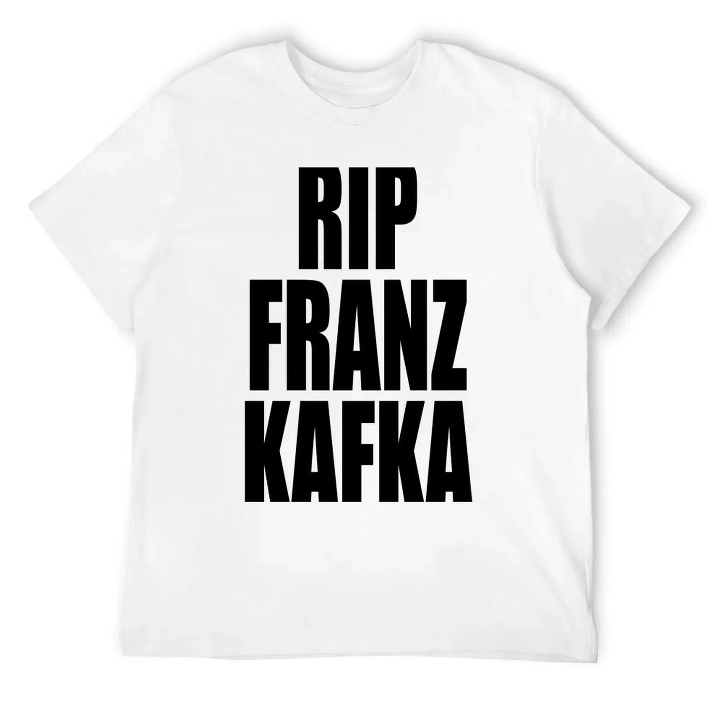 rip franz kafka T-Shirt custom t shirt cotton graphic tees oversized graphic tee mens designer clothes