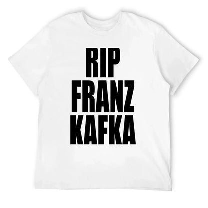 rip franz kafka T-Shirt custom t shirt cotton graphic tees oversized graphic tee mens designer clothes