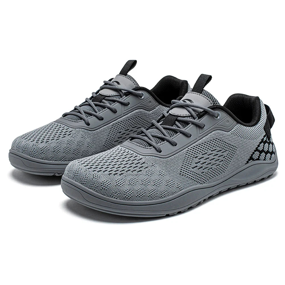 Shoes Unisex Zero Drop Wide Toe Sneaker Minimalist Breathable Causal Walking Shoes