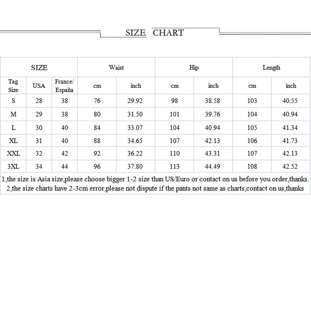 New 2025 Fashion Men's Pants Casual Jeans Men's Thigh Zipper Design Straight leg Jeans Pants Large Size S-4Xl