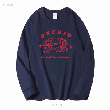 Orchid Dance Tonight T Shirt Screamo Punk Music Ampere Jeromes Dream Raein Y058 vintage Washed Slightly Stretched graphic
