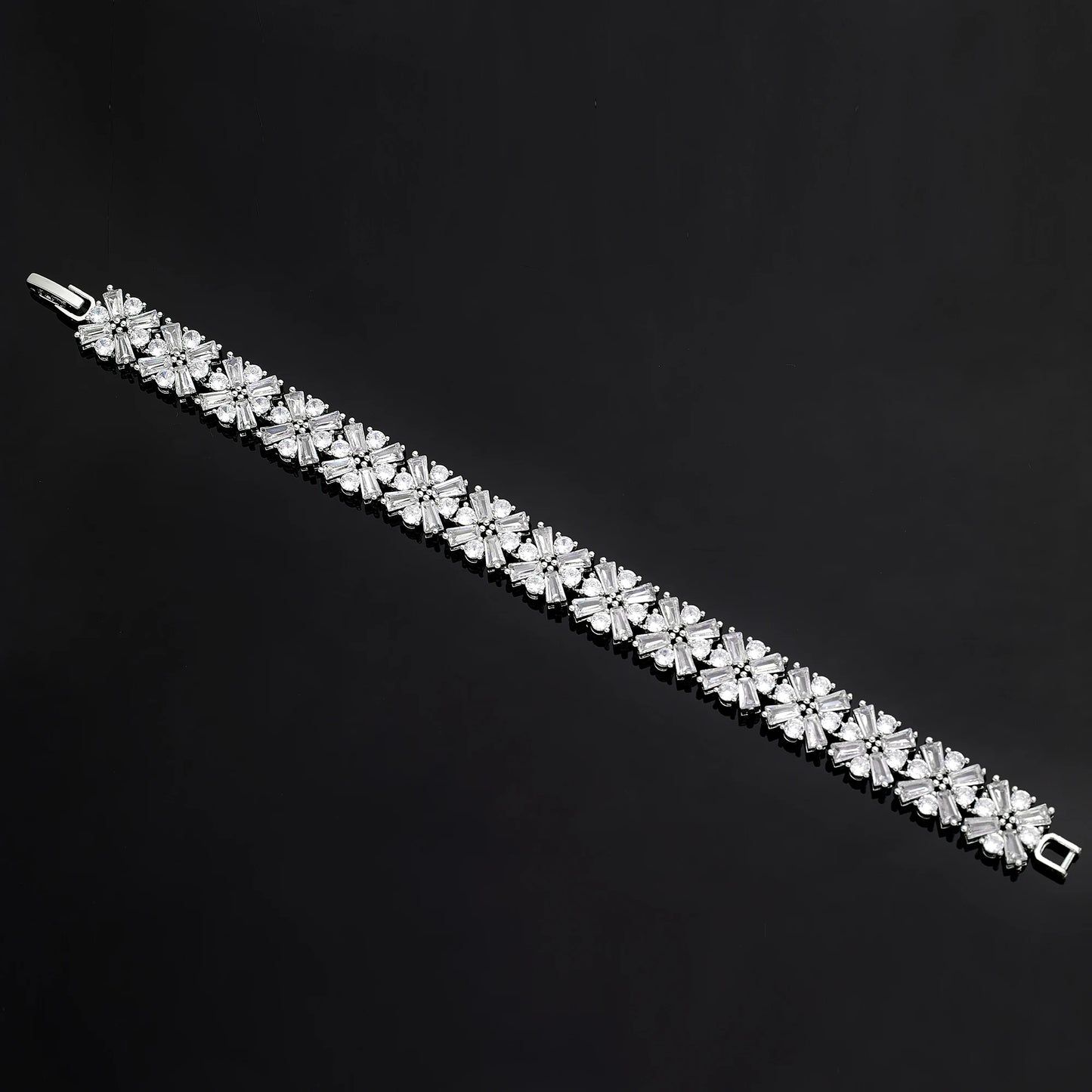 Popular Water Drop Bridal Jewelry Sets For Women Gold Plated CZ Zircon 4pcs Necklace Earring Sets Dubai Wedding Jewelry