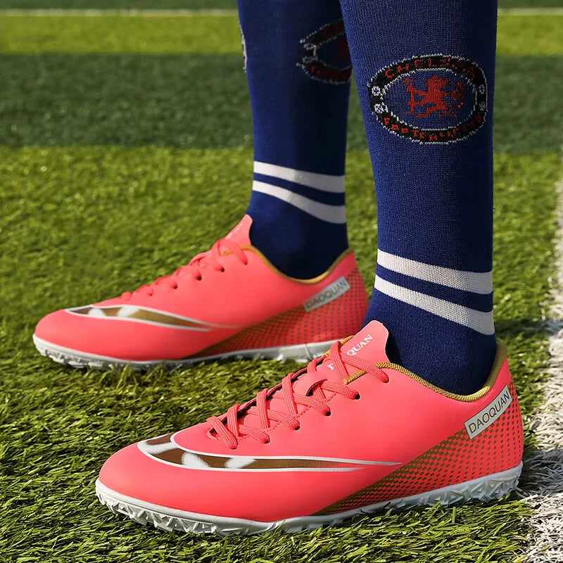 Men's Soccer Shoes Professional Society Football Boot Sports Turf Training Soccer Shoes Outdoor Grass Football Shoes for Men