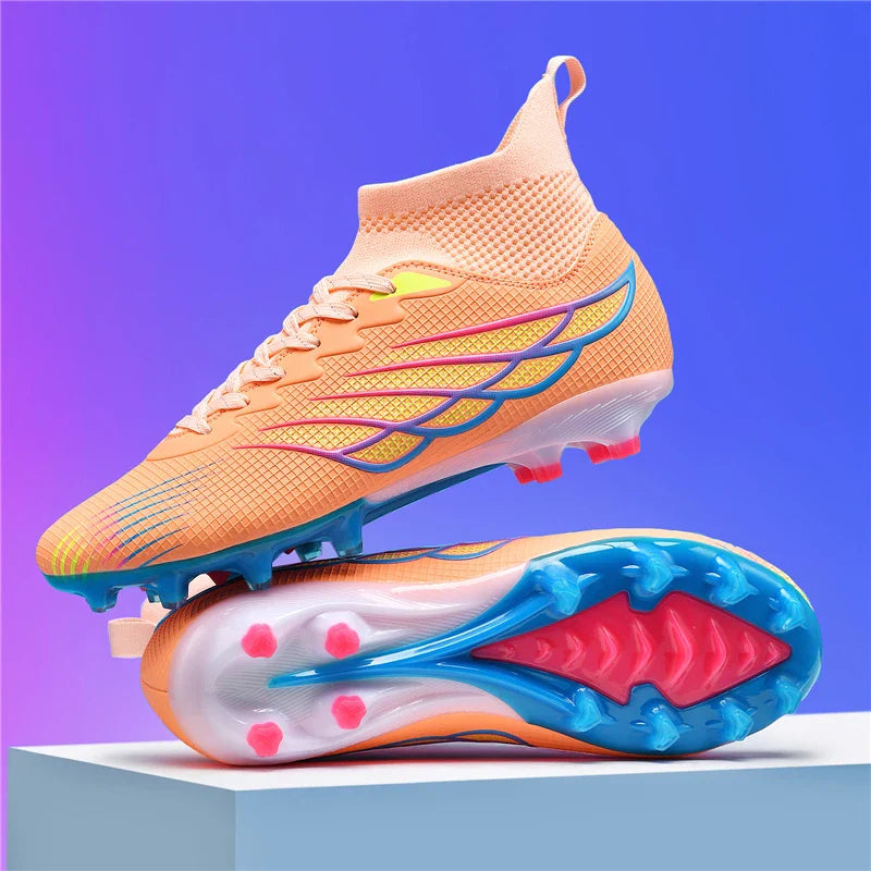 Professional Football Boots Man  Outdoor Sports Sneakers Soccer Shoes Adult's Society Football Cleat Ultralight Training Soccer