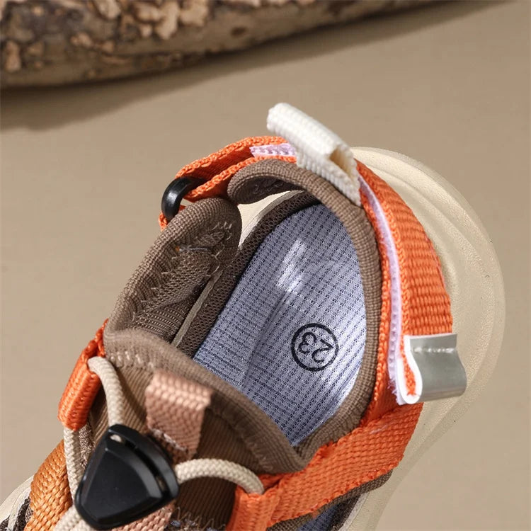 New Summer Children Sandals For Boys Breathable Kids Sport Shoes Soft Sole Fashion Toddler Boys Beach Sandals EU 21-30