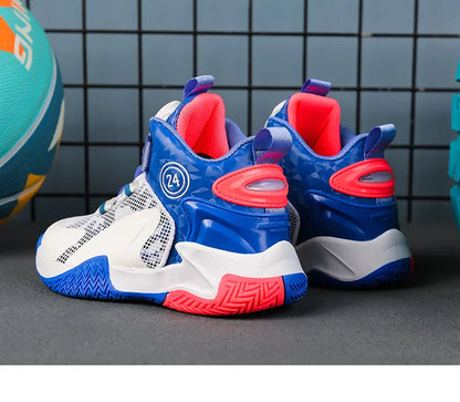 High-Quality Breathable Casual Basketball Shoes for Boys Fashionable Children's Footwear for Comfort And Style