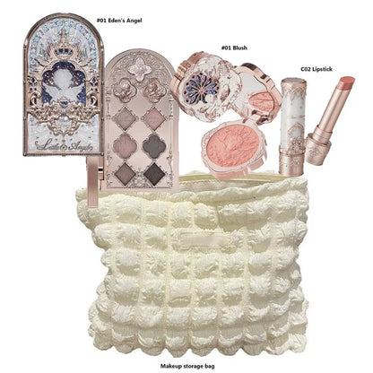 Makeup Set Swan Ballet Concealer Palette Embossed Blusher Shine Lipstick Kit With Bag THE SWEETIE BEAR Bunny Garden