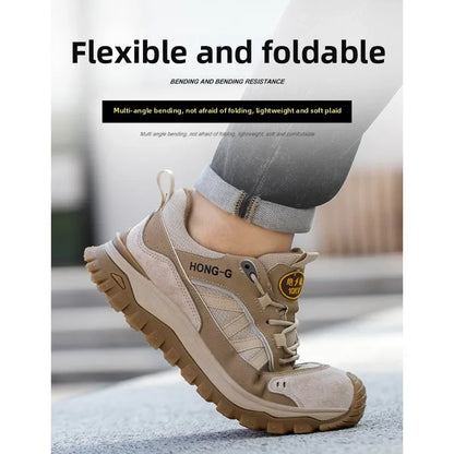 Steel Toe Insulated 10KV Anti Slip Shoes Lightweight  Comfortable Wear-resistant Toe  Anti Smashing and Anti Piercing