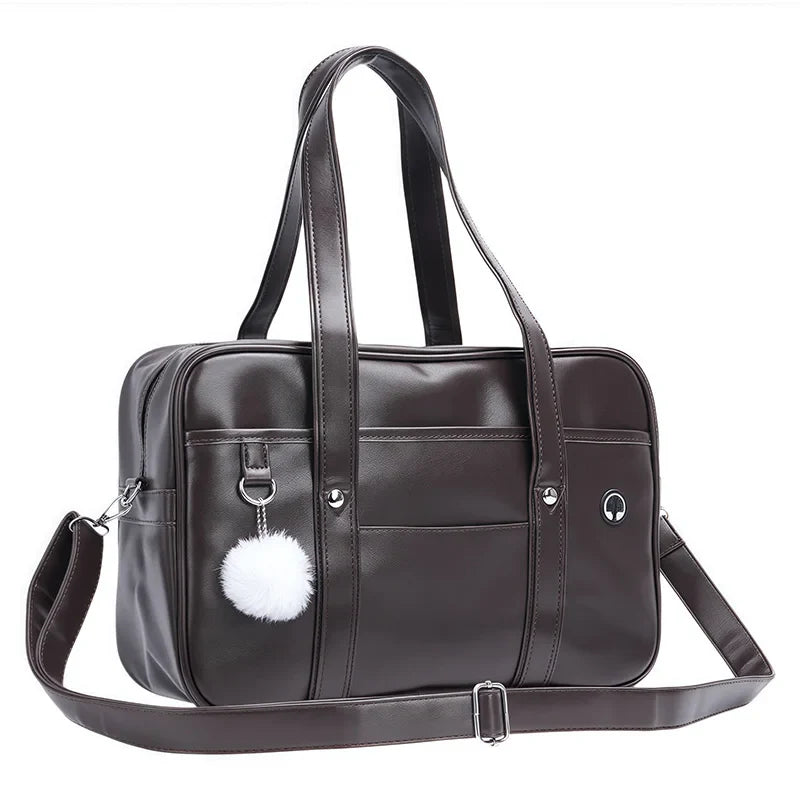 Japanese Schoolbag Women Handbag Shoulder Book Bag Uniform Bag Laptop Bag Commuter Briefcase Comic Con Tote Bags Crossbody Bags